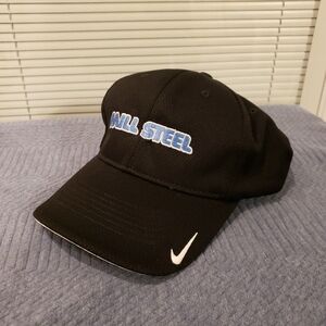 Nike Golf Black Cap with Blue Embroidery
